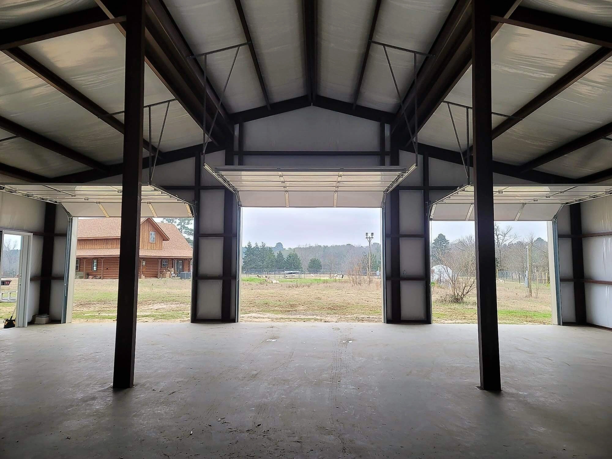 Ameristall horse barn interior